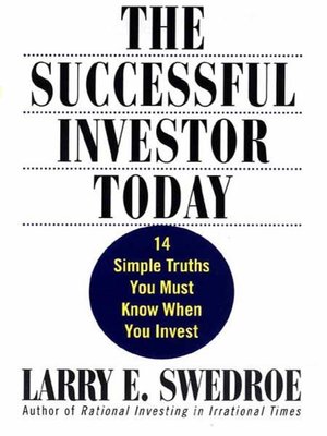 cover image of The Successful Investor Today